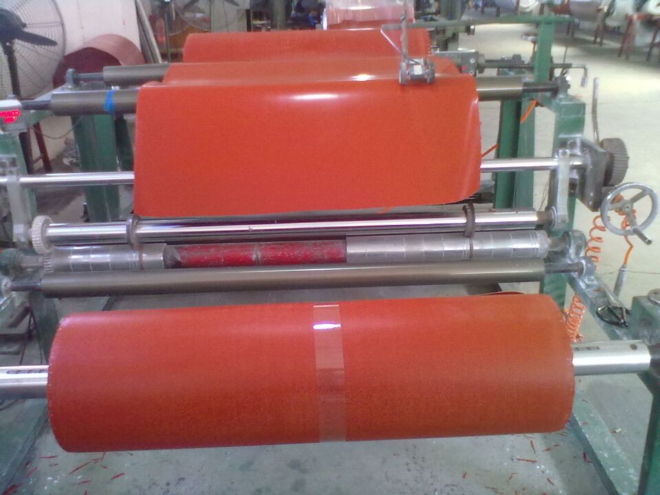Glass fiber cloth with silicon coating