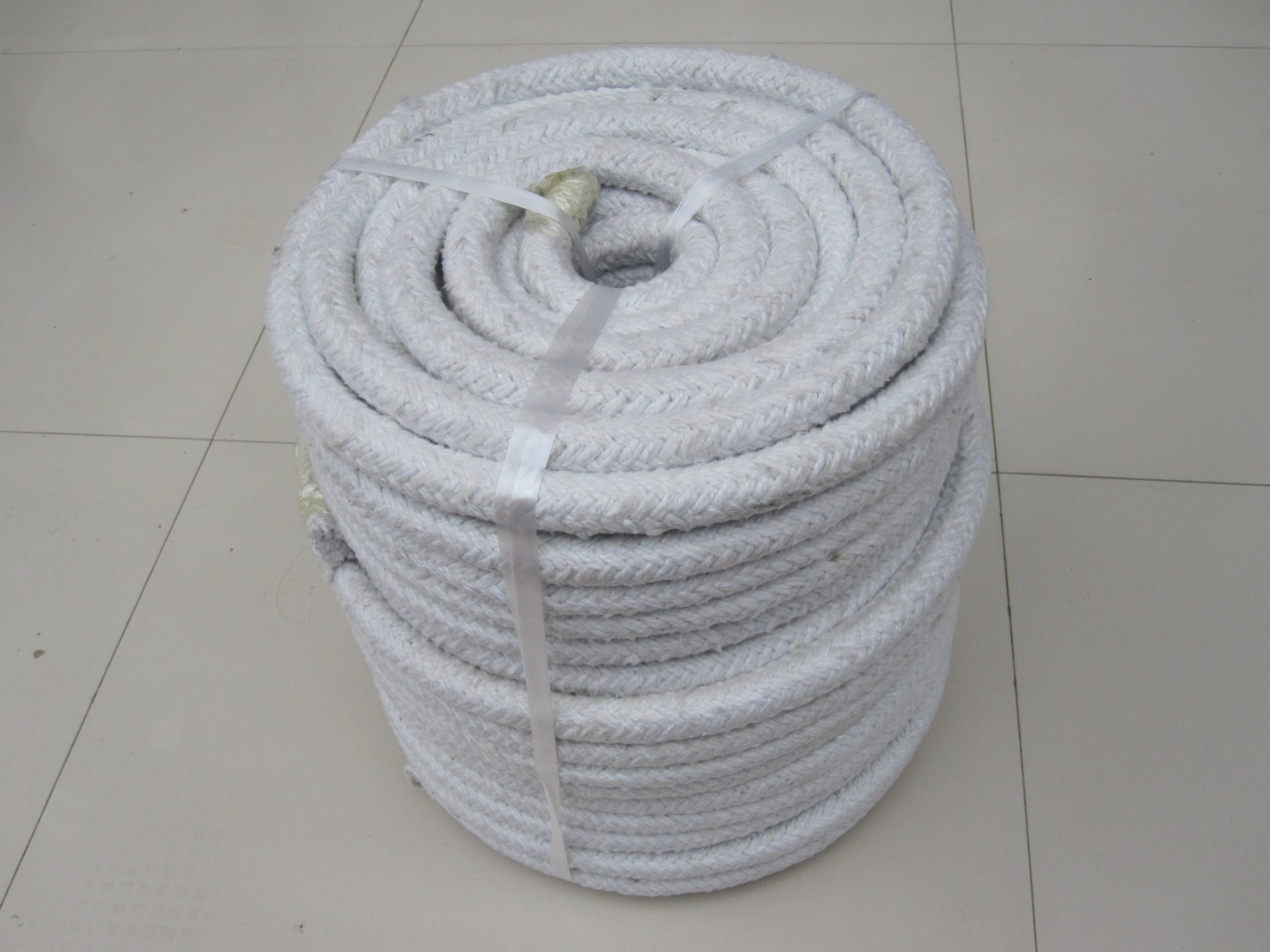 Ceramic fiber gland packing